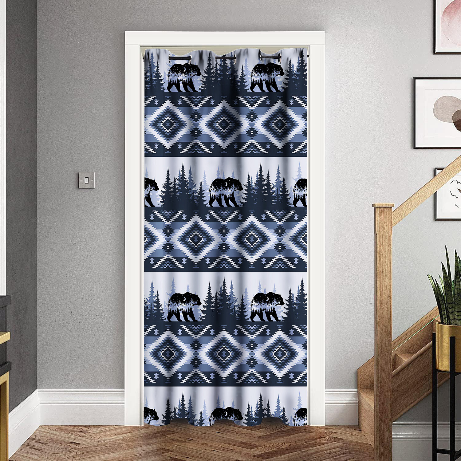 aztec doorway curtain 4 4