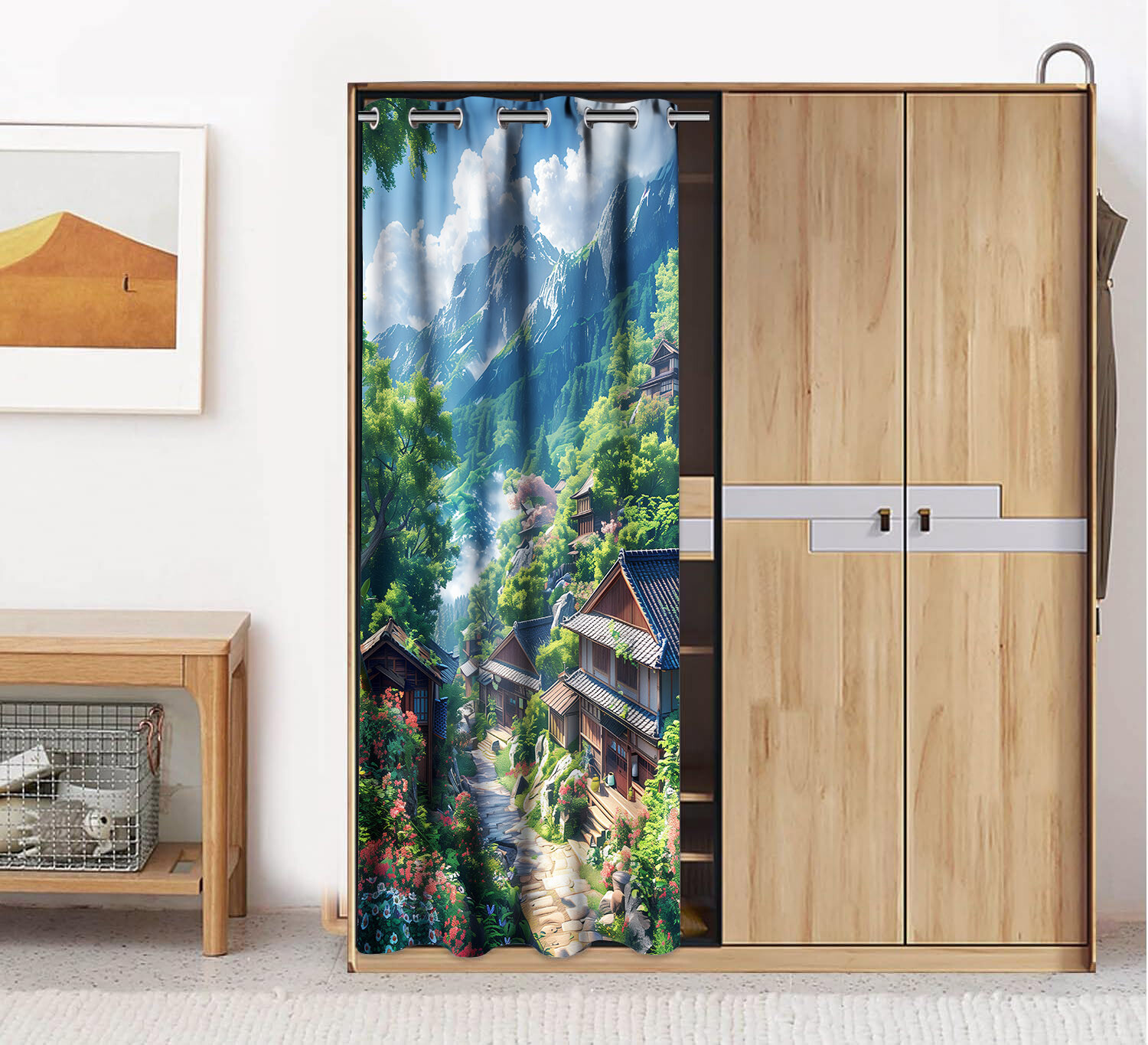 landscape door curtain2 6