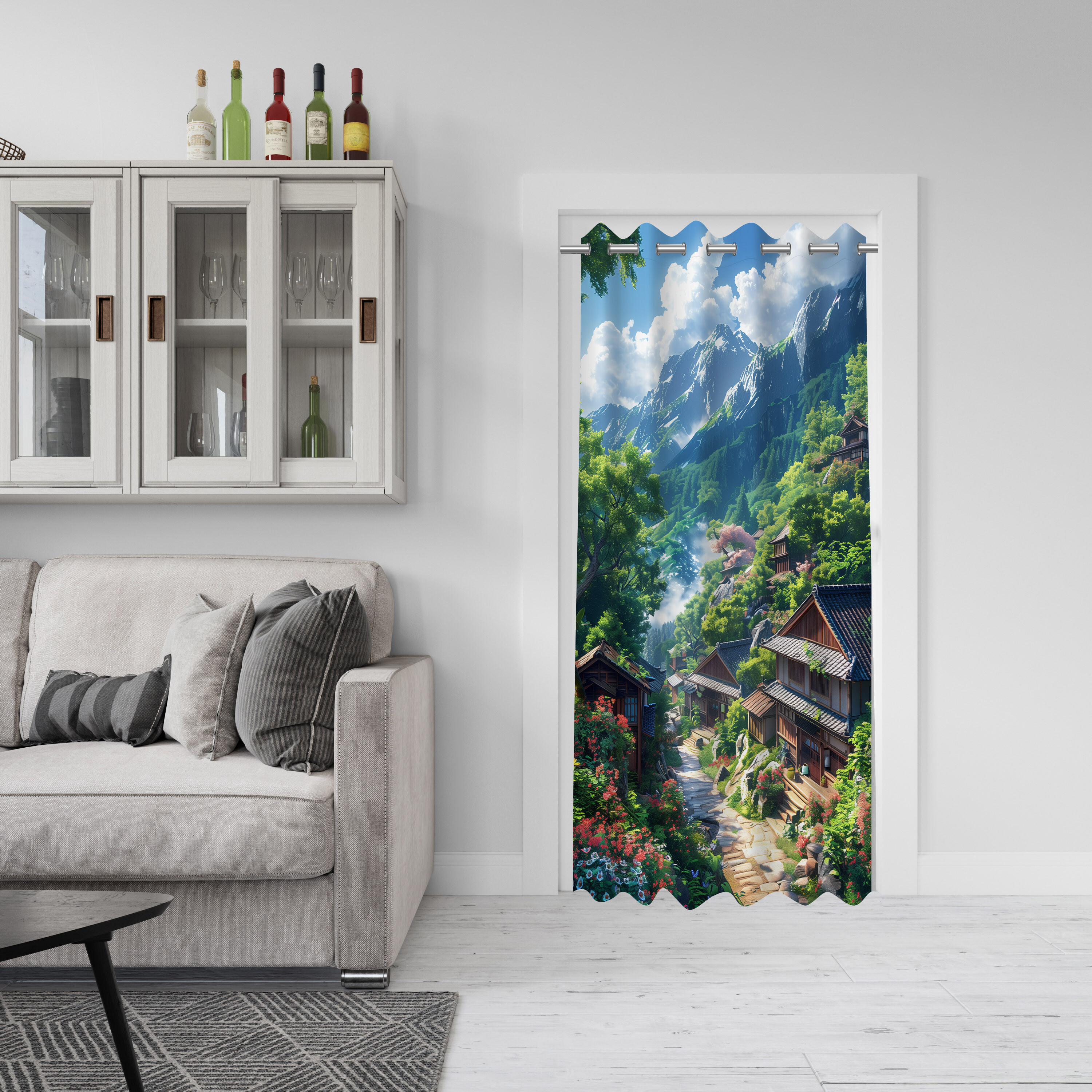 landscape door curtain4 6