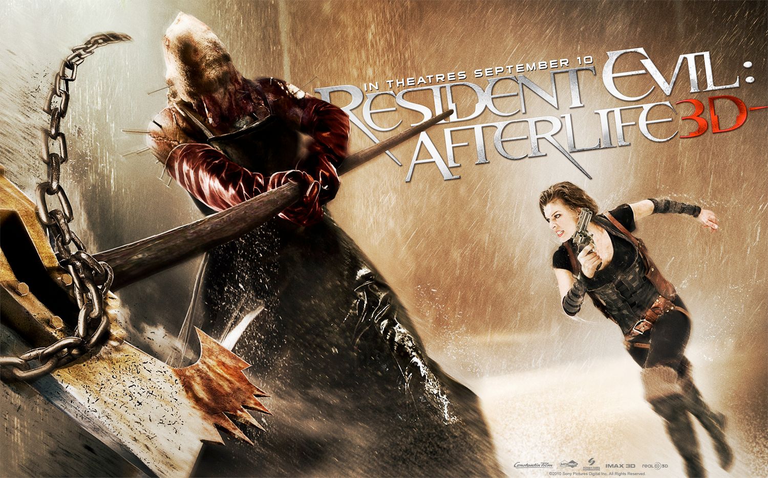 
		                    《生化危机4：战神再生 Resident Evil: Afterlife (2010)》的海报和截图（1/15）