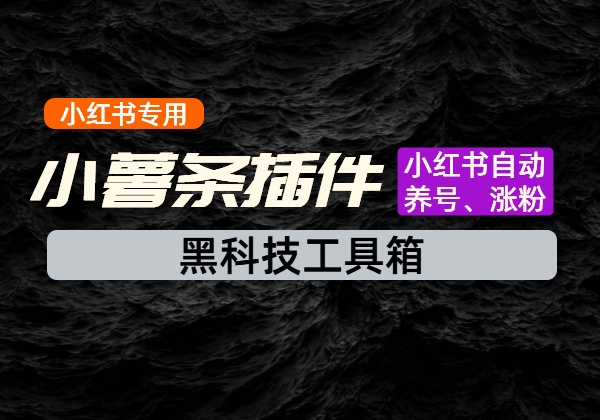 AI小薯条插件_小红书作品自动评论_随机养号_涨粉神器-顺风网舟