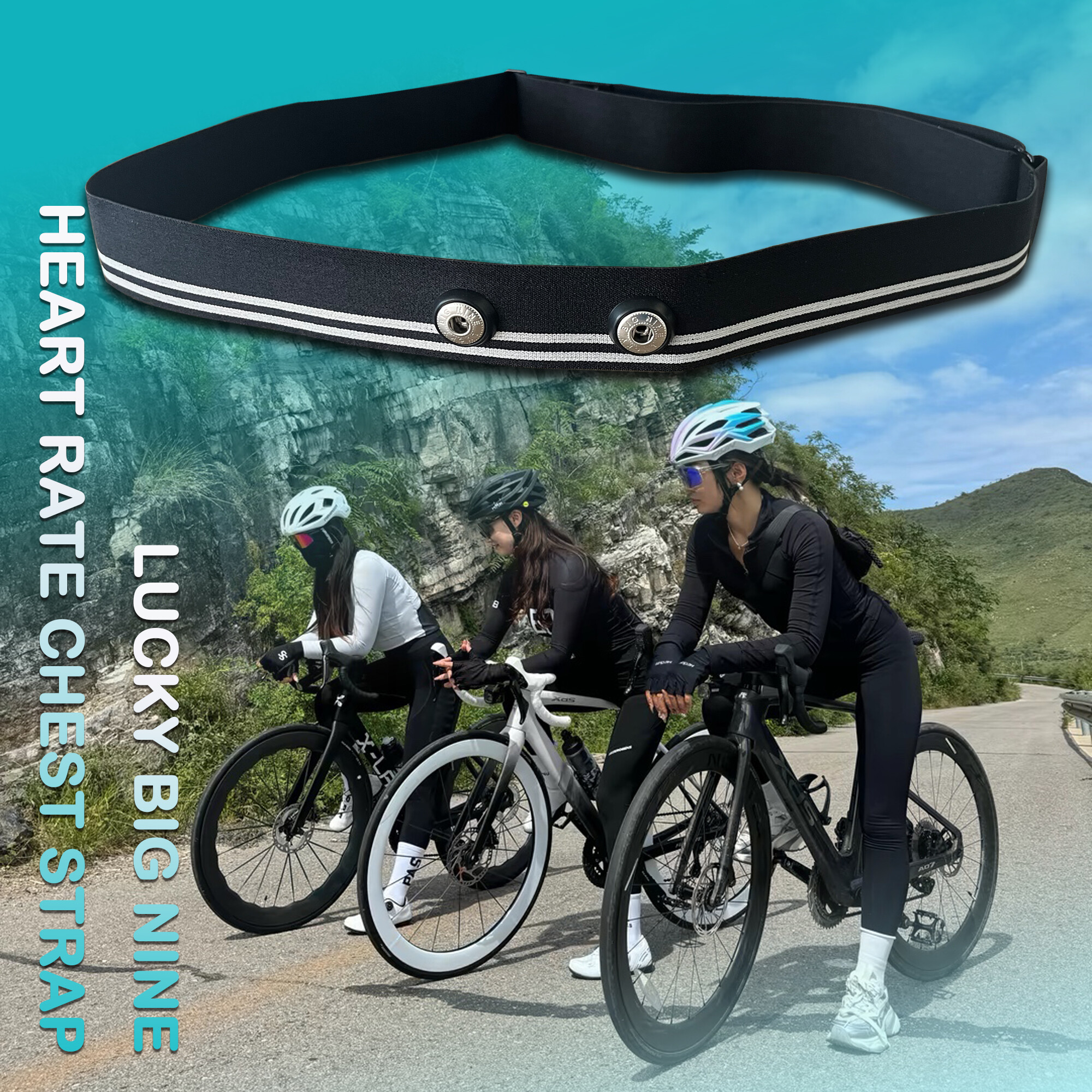 Comfortable sports HR belt