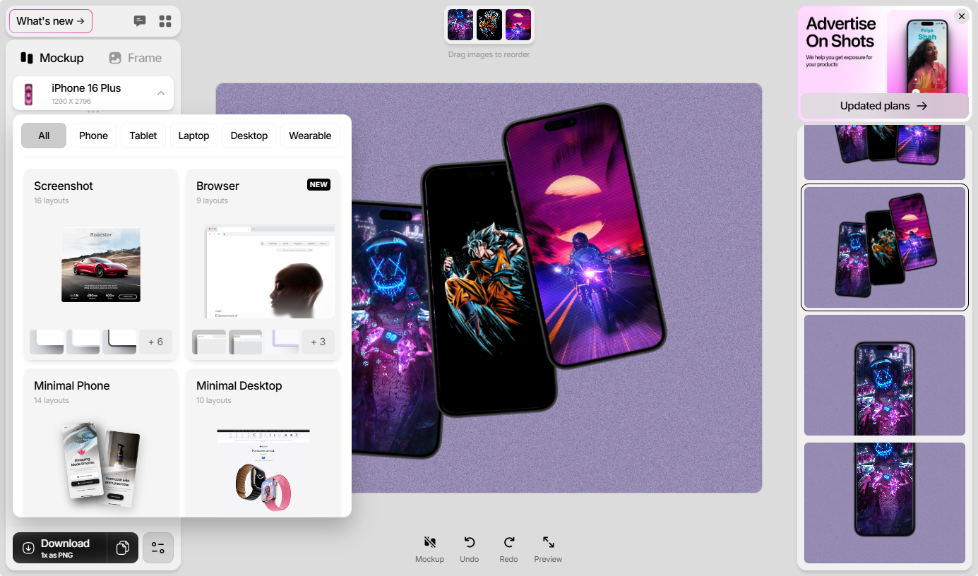 图片[1]-壁纸号样机设计_支持在线生成手机电脑套壳美图专用-顺风网舟