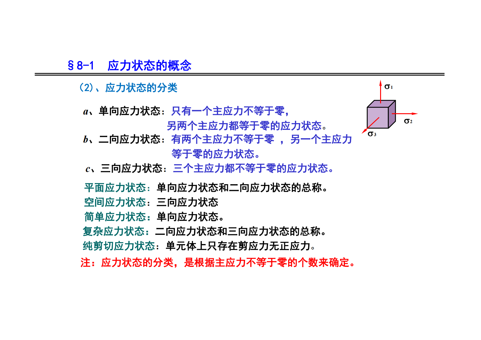 8. 应力状态和强度理论 11