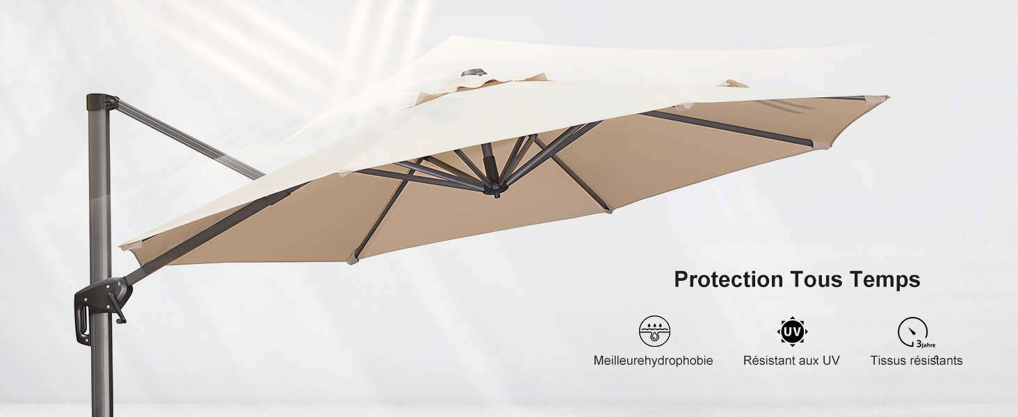 Parasol Déporté