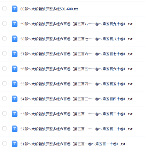 大般若波罗蜜多经 60卷-时令官IP站