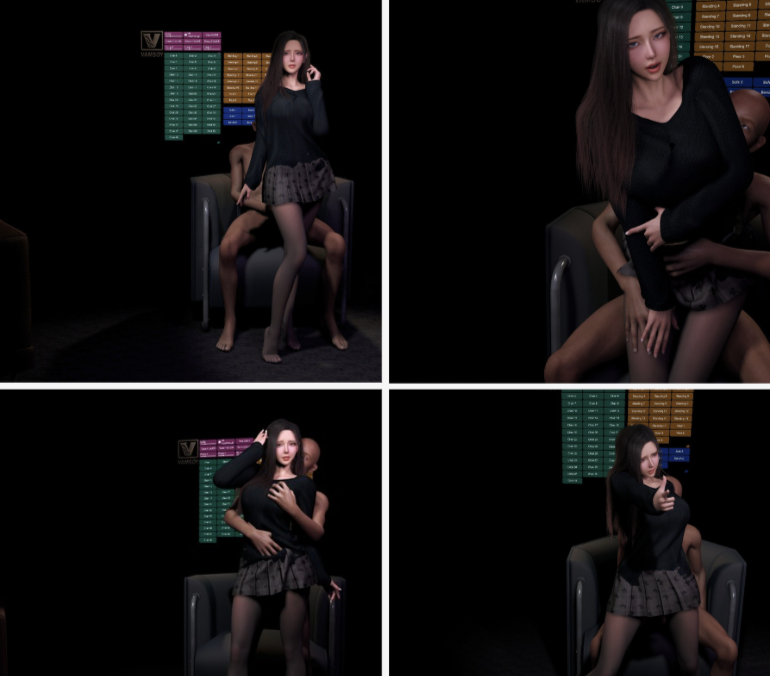 VR passthrough showcase