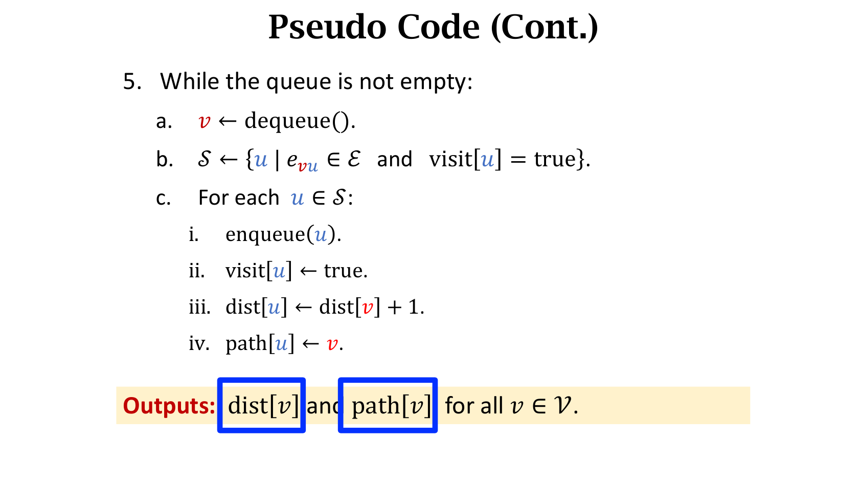 Pseudo Code