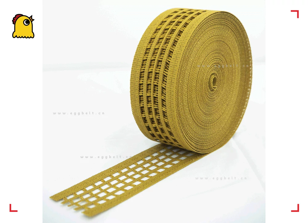 100 mm Polyester Woven Egg Belt – 1.3 cm Built-in Mesh Cushions Eggs and Wipes S