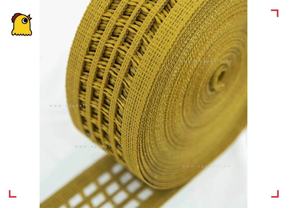 Anti-crack egg belt 1.3 cm cushion pockets for layers