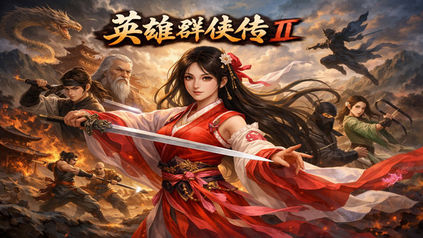 英雄群侠传II|豪华中文|20138148-问罪苍天-乱世独行百度+夸克