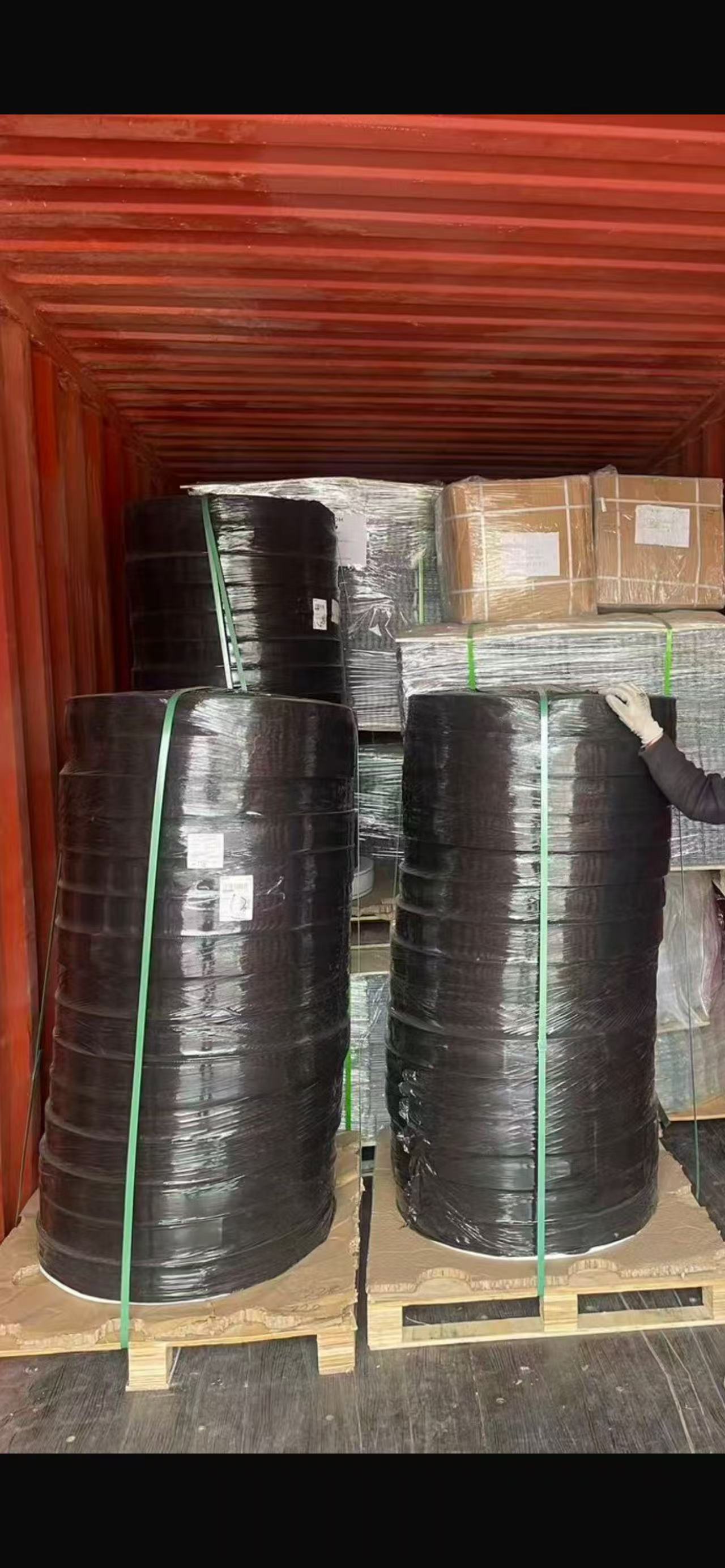 Full container load of egg conveyor belts Full container load of egg conveyor belts