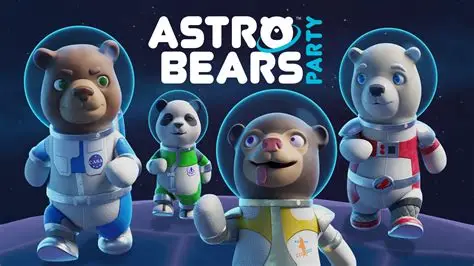 【Switch】太空熊派对 Astro Bears Party|官方英文|本体+v1.0.5升补|NSP|-3DD游戏屋