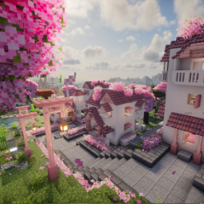 樱花小镇风格包