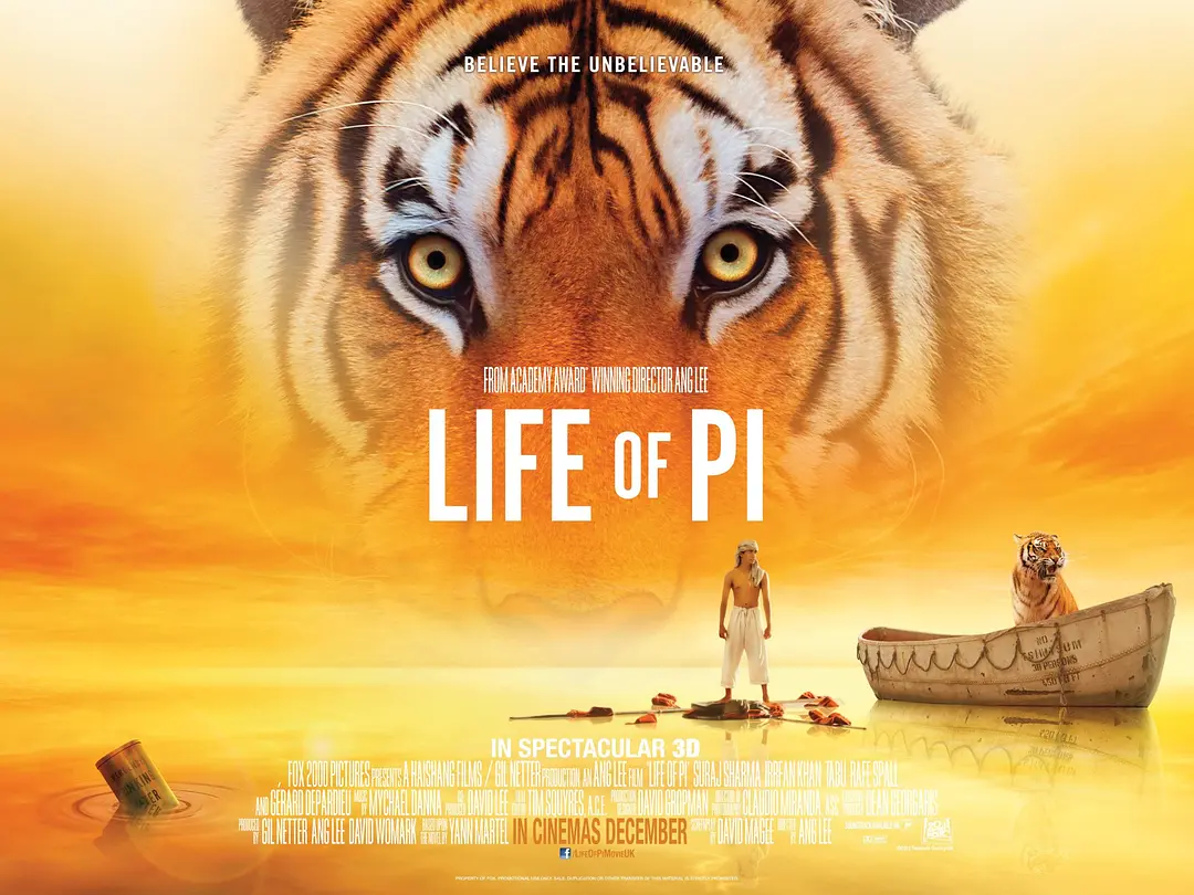 3D电影 少年派的奇幻漂流 Life of Pi (2012) 3D电影 少年派的奇幻漂流 Life of Pi (2012)