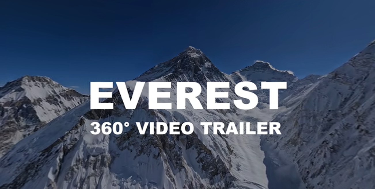 VR360° 2D 8K 珠峰8K360°航拍视频