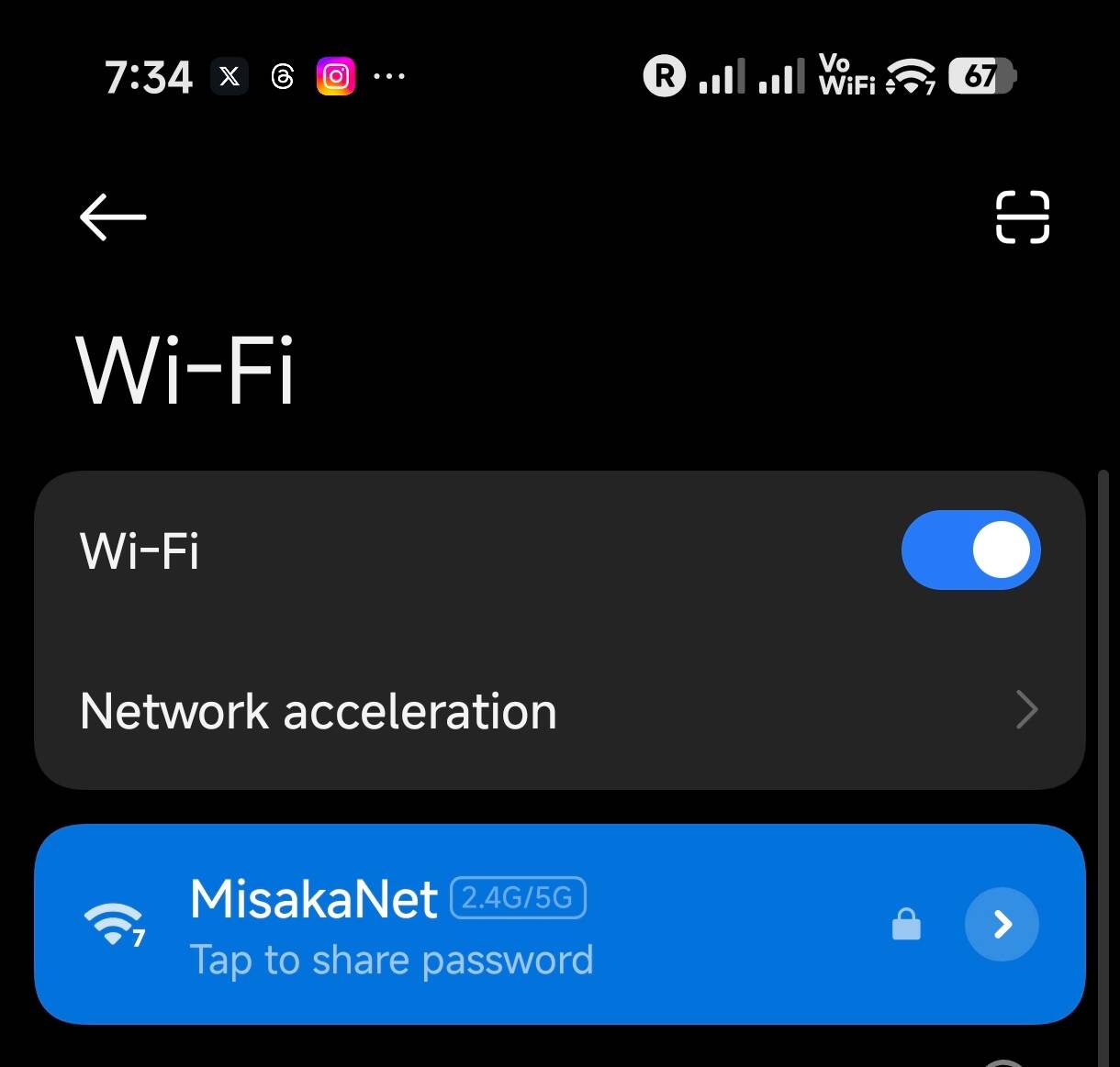成功连接 Wi-Fi 7