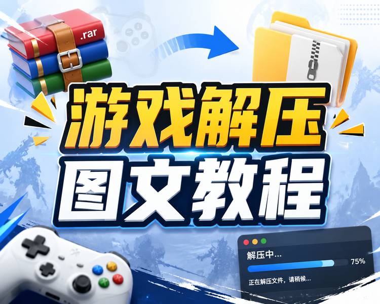 【解压软件】必备解压软件+使用教程，WinRAR无广告纯净版-电玩纪元